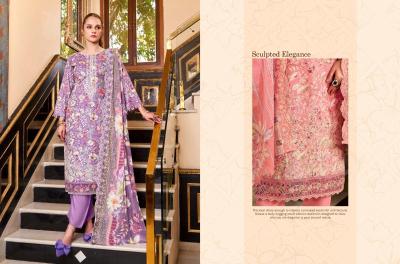 Almarina chikankari vol-2 dress material wholesale market in Maharashtra