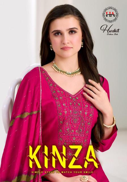 Alok suit kinza Designer dress materials in Kolkata