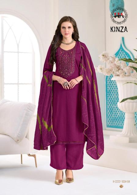 Alok suit kinza Designer dress materials in Kolkata