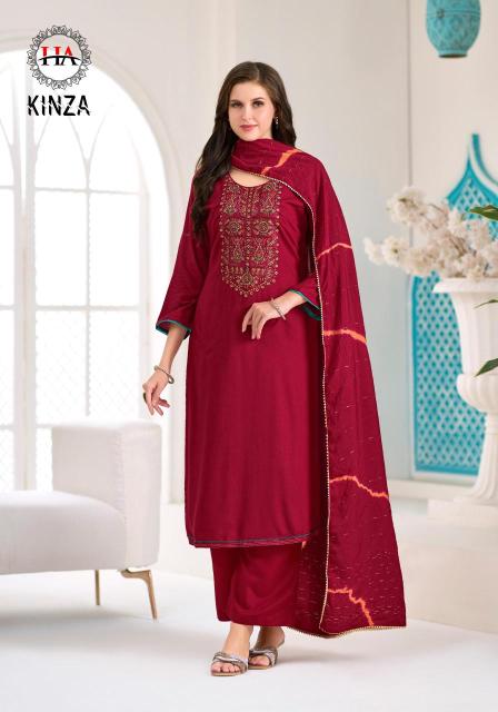 Alok suit kinza Designer dress materials in Kolkata