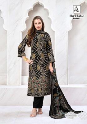 Alok suits black lable vol-4 Bulk dress material suppliers
