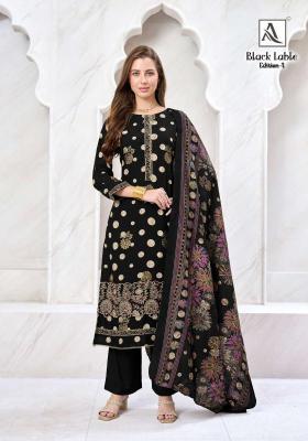 Alok suits black lable vol-4 Bulk dress material suppliers