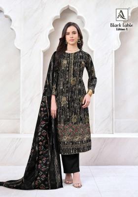 Alok suits black lable vol-4 Bulk dress material suppliers