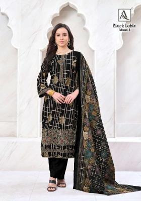 Alok suits black lable vol-4 Bulk dress material suppliers
