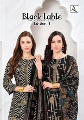 Alok suits black lable vol-4 Bulk dress material suppliers