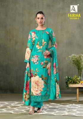 Alok suits fariha edition vol-6 Wholesale dress materials online
