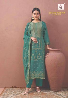 Alok suits humsafar edition 5 Hyderabad dress material suppliers