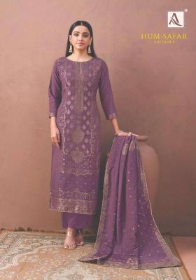 Alok suits humsafar edition 5 Hyderabad dress material suppliers