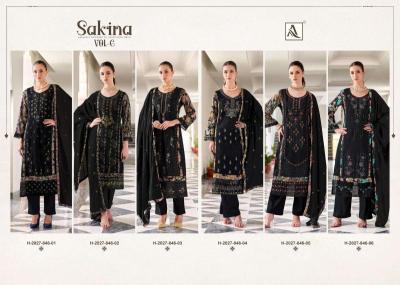 Alok suits sakina vol-6 Hydrabad dress material market
