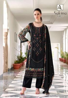 Alok suits sakina vol-6 Hydrabad dress material market