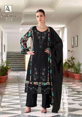 Alok suits sakina vol-6 Hydrabad dress material market