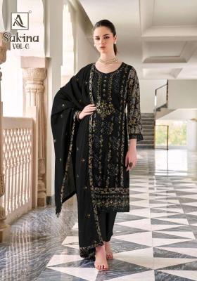 Alok suits sakina vol-6 Hydrabad dress material market