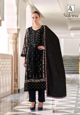 Alok suits sakina vol-6 Hydrabad dress material market