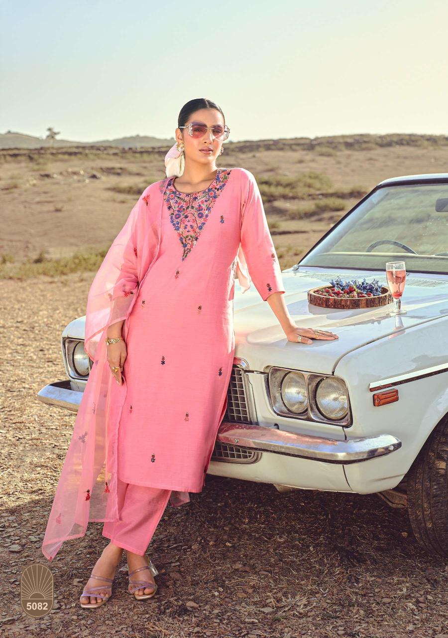 Anju fabrics chandani vol 5 Designer kurti supplier in India