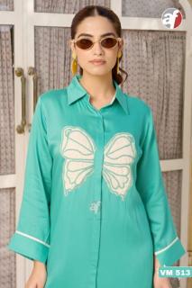 Anju fabrics VM 512 coord set Kurti wholesaler in pune
