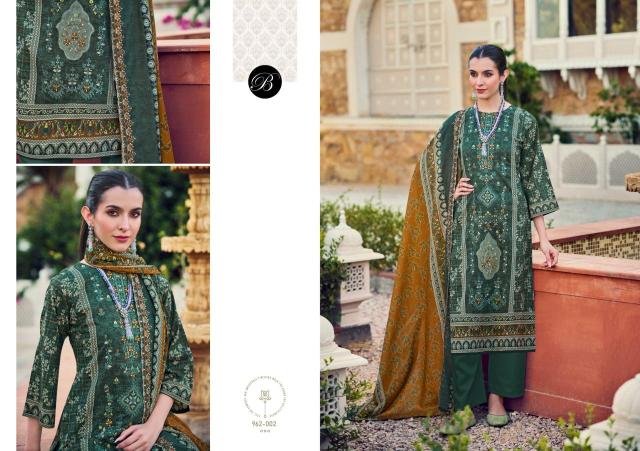 Belliza guzarish vol 24 Wedding dress materials wholesale in Ahmedabad