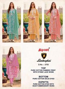 Bipson prints lamborgini 3753 Wholesale dress material dealers