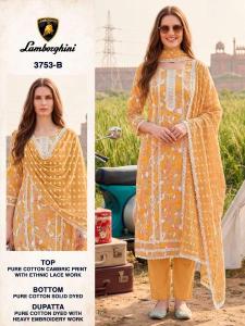 Bipson prints lamborgini 3753 Wholesale dress material dealers