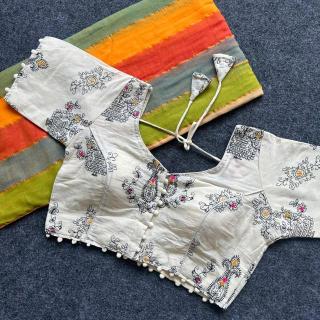 Blousewala mal cotton Wholesale sarees online