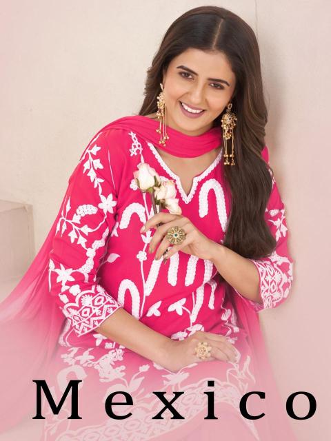 Blue hills mexico lucknowi Kurti manufacturers in Kolkata