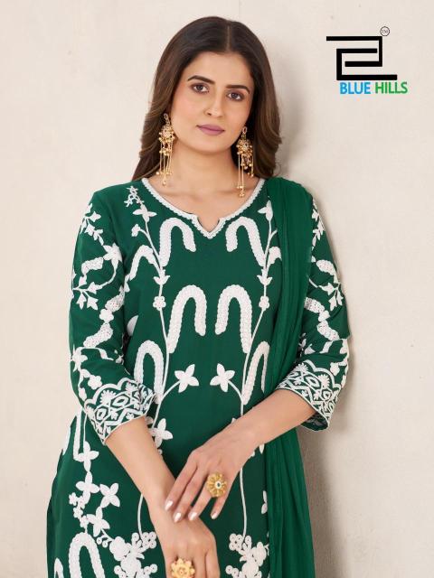 Blue hills mexico lucknowi Kurti manufacturers in Kolkata