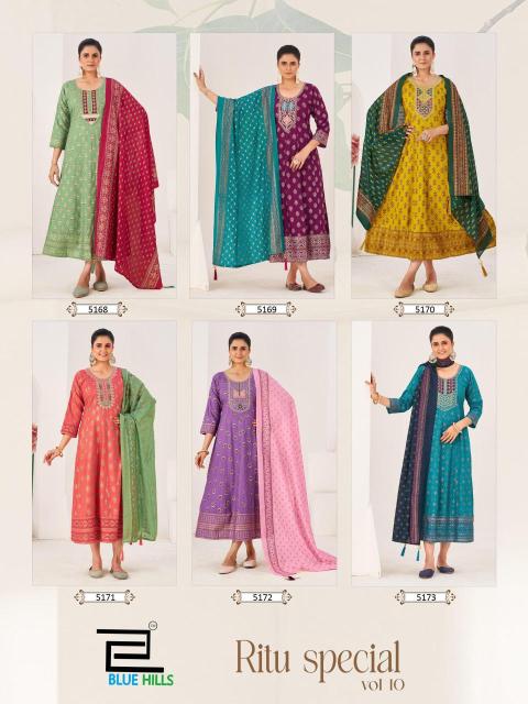 Blue hills ritu special vol-10 Budget Kurti market in pune