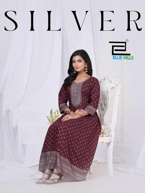 Blue hills silver Kurti suppliers in Kolkata