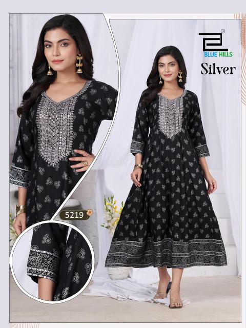Blue hills silver Kurti suppliers in Kolkata