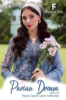 Farida fab parian dream vol- 18 salwar suits Wholesale textile suppliers in Hydrabad