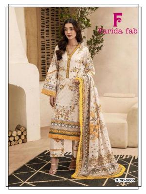 Farida fab ramsha vol- 5  Salwar suit materials manufacturer in Ahmedabad