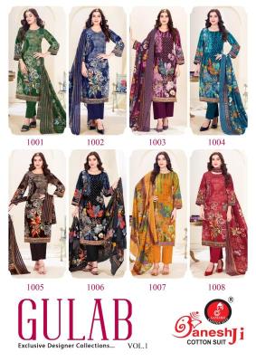 Ganeshji gulab vol-1 Ladies kurti manufacturer in Hyderabad