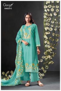 Ganga beryl 4523 Dress material manufacturers in Surat