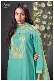Ganga beryl 4523 Dress material manufacturers in Surat