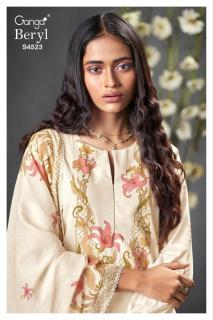 Ganga beryl 4523 Dress material manufacturers in Surat
