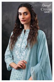 Ganga citrina 4628 Dress materials suppliers in Ahmedabad