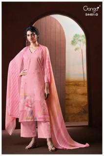 Ganga cruzie 4481 Surat dress materials wholesale
