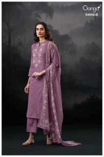 Ganga evaira 4656 Bhavnagar wholesale dress materials market