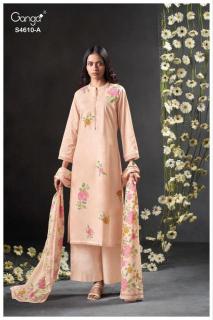 Ganga florie 4610 Surat dress material wholesale market
