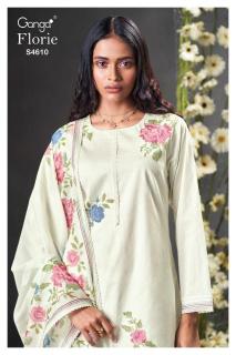 Ganga florie 4610 Surat dress material wholesale market