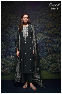 Ganga juvira 4691 Wholesale dress materials suppliers in Bhavnagar