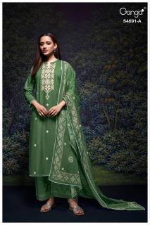 Ganga juvira 4691 Wholesale dress materials suppliers in Bhavnagar