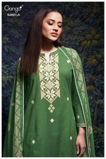 Ganga juvira 4691 Wholesale dress materials suppliers in Bhavnagar