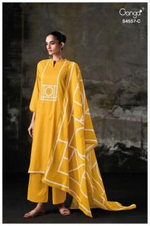 Ganga kazra 4557 Dress materials for women in Gujarat