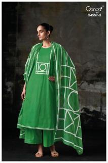 Ganga kazra 4557 Dress materials for women in Gujarat