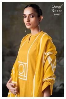 Ganga kazra 4557 Dress materials for women in Gujarat