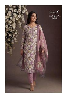 Ganga layla 4717 Dress materials price in Ahmedabad