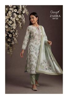 Ganga zahra 4725 Dress materials manufacturers in Ahmedabad