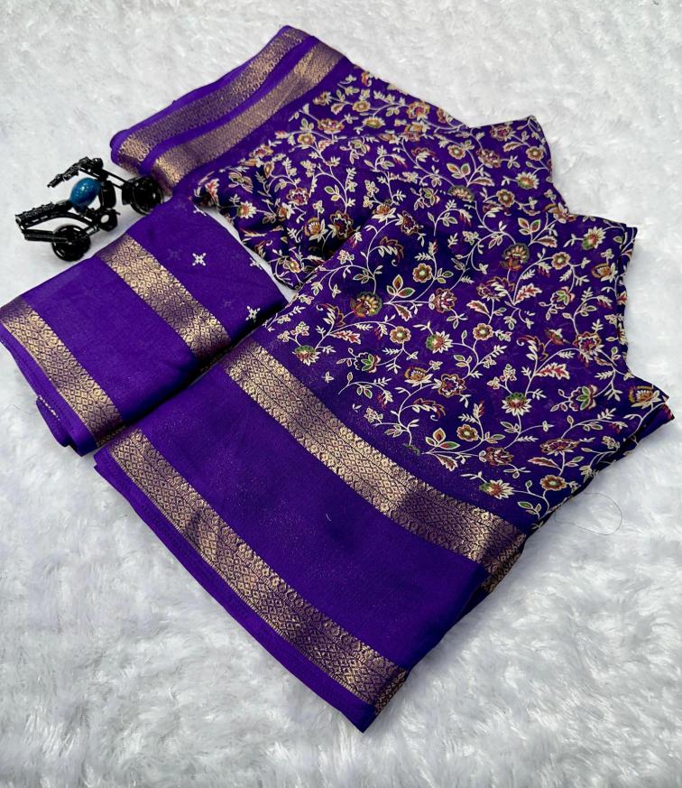 GC marshmellow silk Saree suppliers in Surat