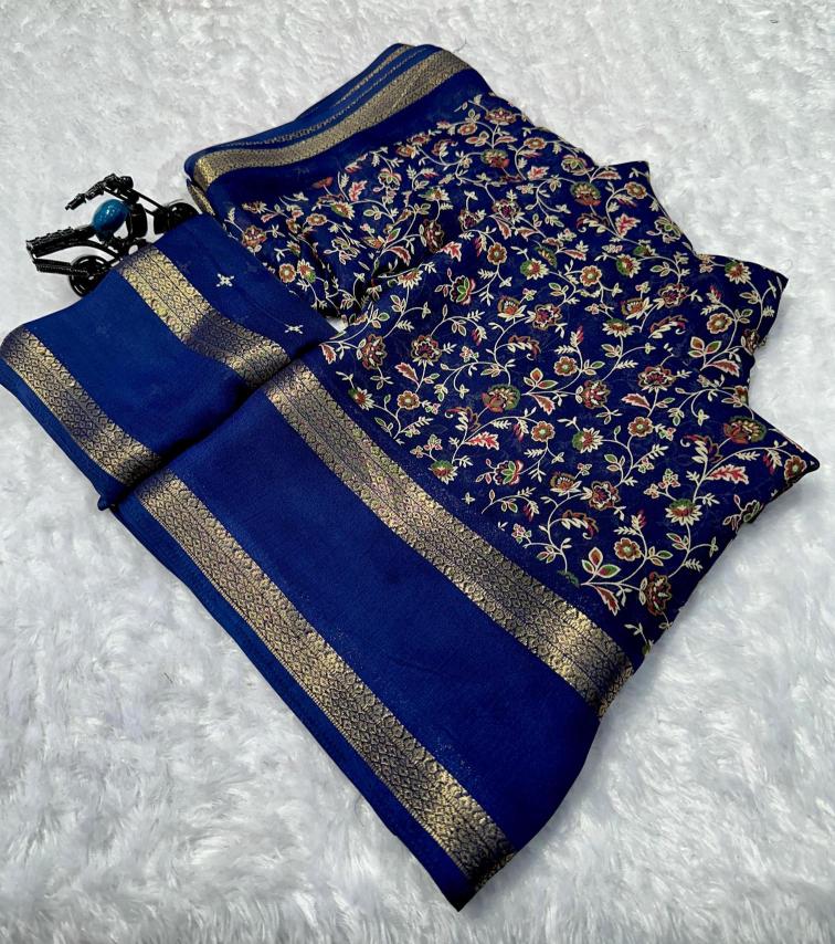 GC marshmellow silk Saree suppliers in Surat