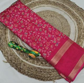GC marshmellow silk Saree suppliers in Surat